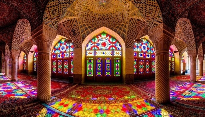 Персидский дворец изнутри