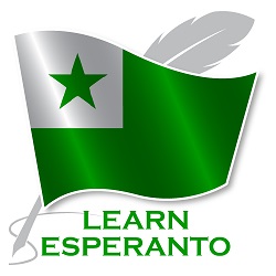 Учите эсперанто! (флаг)
