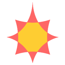 Логотип движения за конструкторский язык Новиаль