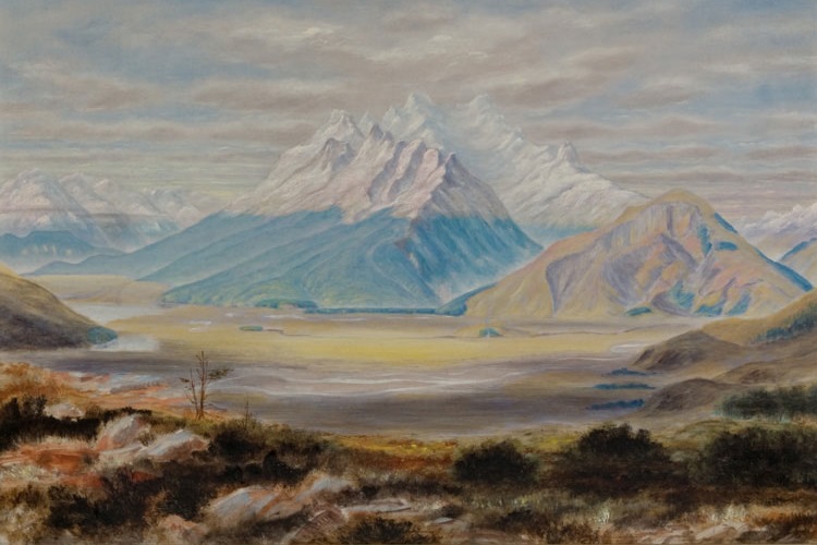 Гора Эрнслоу (на маори - Пикиракатахи) в Новой Зеландии